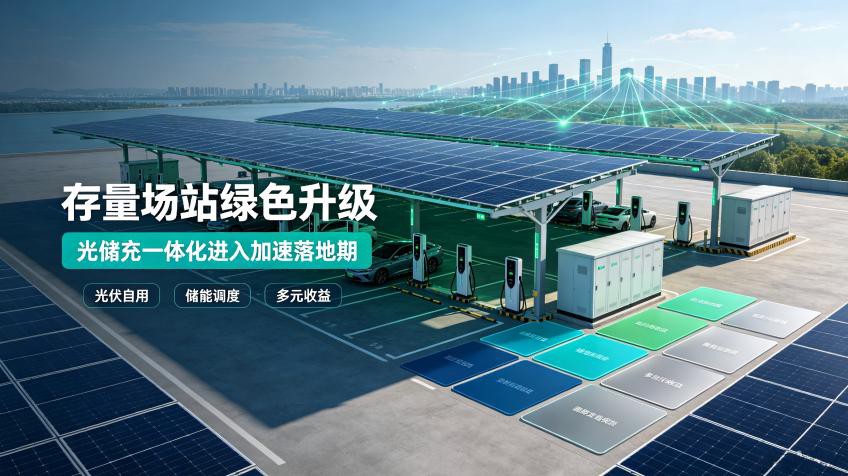 零投入、共享收益模式兴起，光储充改造降低场站投资门槛