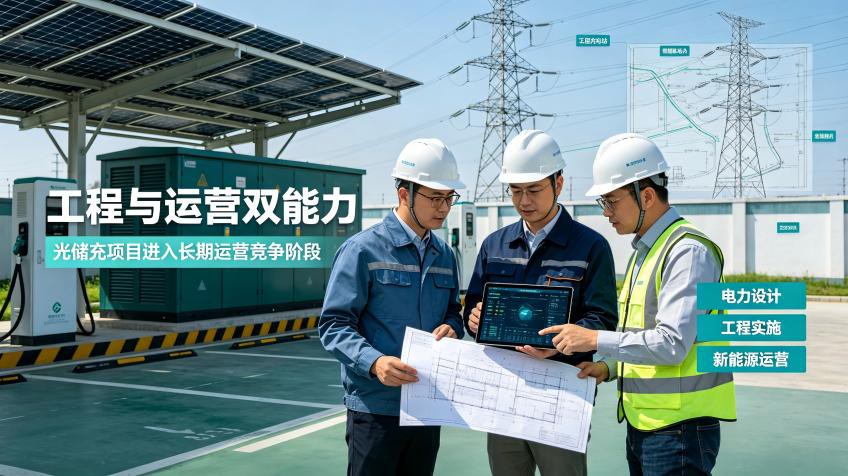 光储充项目进入深水区，工程落地与长期运营能力成竞争关键