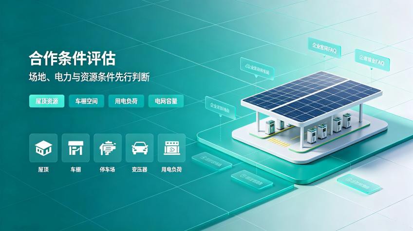 我这边是充电站 / 物流园 / 商业地产，想做光储充一体化，需要具备哪些条件？